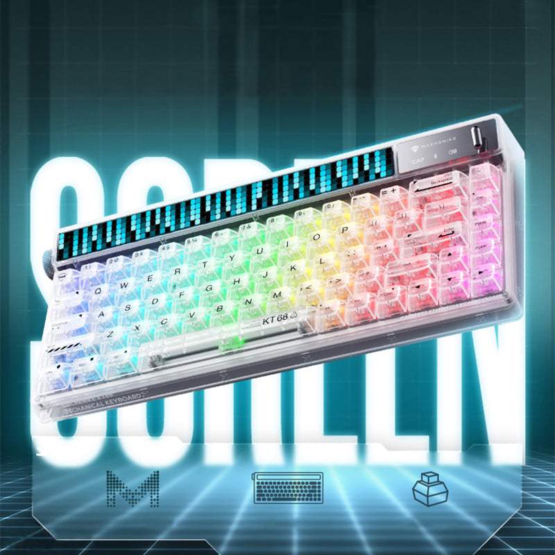 「Cyber」KT68 スマート スクリーン メカニカル キーボード