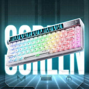 「Cyber」KT68 スマート スクリーン メカニカル キーボード