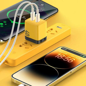 「Chubby」GaNデュアルポートミニ急速充電器