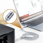 「Cyber」ユニバーサル コンピューター プリンター延長 USB-C ケーブル