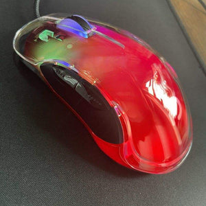 「Vibe」カラフル透明ゲーミングマウス