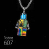 「Cyber Chic」透明版ネックレス - Robot607