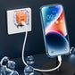 「チャビー」20Wデュアルポート急速充電器