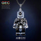 「Cyber Chic」透明版ネックレス