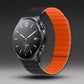 20mm &amp; 22mm シリコン製マグネットループウォッチストラップ（Samsung/Garmin/Fossil/その他対応）
