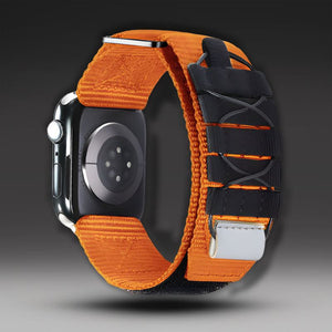 20mm &amp; 22mm アウトドア用通気性ナイロンキャンバスストラップ（Samsung/Garmin/Fossil/その他対応）