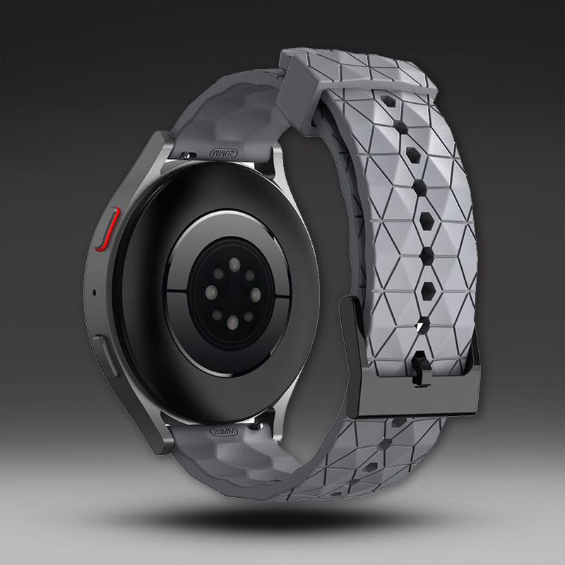 20mm &amp; 22mm バイカラー シリコン製 Garmin ウォッチバンド (Samsung/Garmin/Fossil/その他対応) 