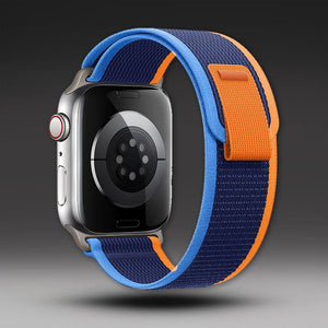Apple Watch用「ツーカラーバンド」ナイロンバンド