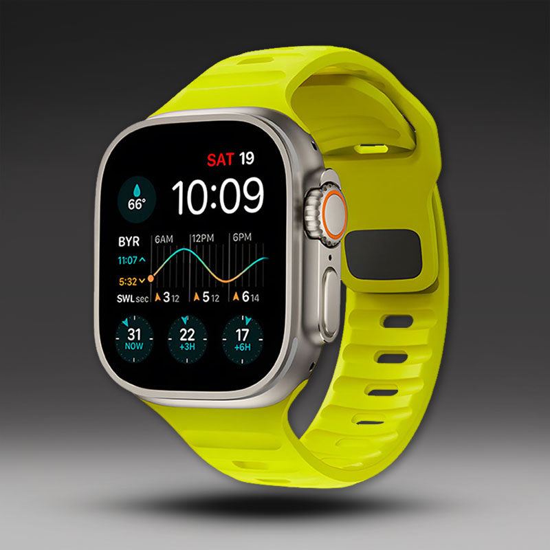 Apple Watch用「スポーツ通気性バンド」シリコンバンド
