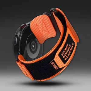 20mm アウトドア用ナイロンキャンバスループ（Samsung/Garmin/Fossil/その他対応） 