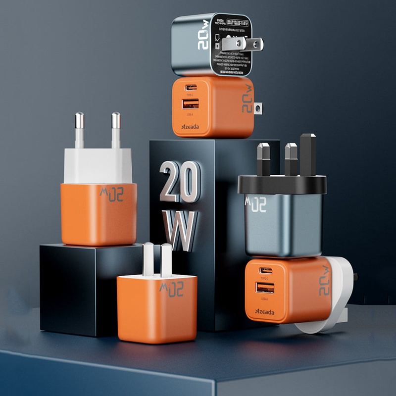 「チャビー」20Wデュアルポート急速充電器