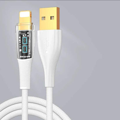 「See Through Me」100W 透明急速充電ケーブル