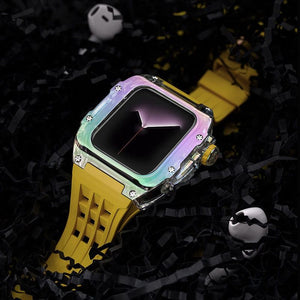 44/45mm ファッションイリュージョンワンピース Apple Watch用保護ケース