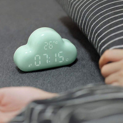 「Chubby」時間と温度を表示するLEDデジタルアラームクロック