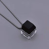 「Cyber Chic」Unzip メカニカル キーボード ネックレス - 光のない黒