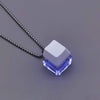 「Cyber Chic」Unzip メカニカル キーボード ネックレス - ホワイトウィズライト