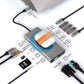 「Cyber​​」ワイヤレス充電 USB 3.0 HUB ドック
