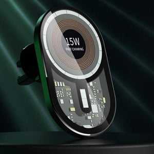 「See Through Me」15W 磁気カーワイヤレス充電器