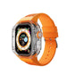 49mm フッ素ゴムバンド Apple Watch用透明保護ケース