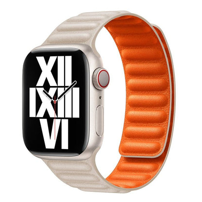 Apple Watch用「マグネットバンド」レザーバンド