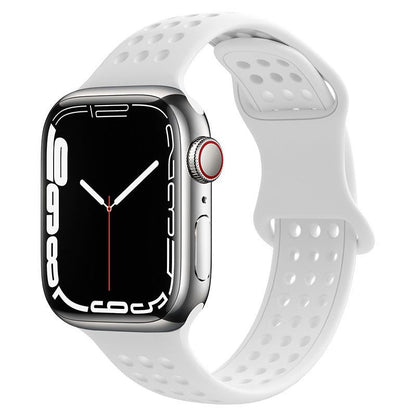 「通気性バンド」Apple Watch用シリコン調節可能バンド