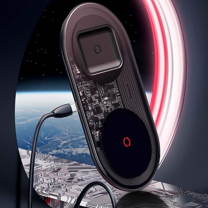「See Through Me」ワイヤレス充電器ドック