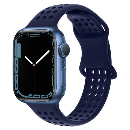 「通気性バンド」Apple Watch用シリコン調節可能バンド