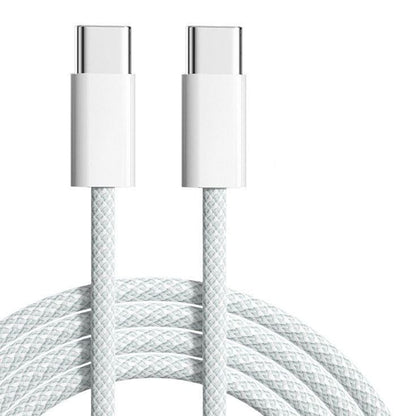 iPhone 15用マカロン編み急速充電ケーブル