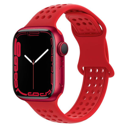「通気性バンド」Apple Watch用シリコン調節可能バンド