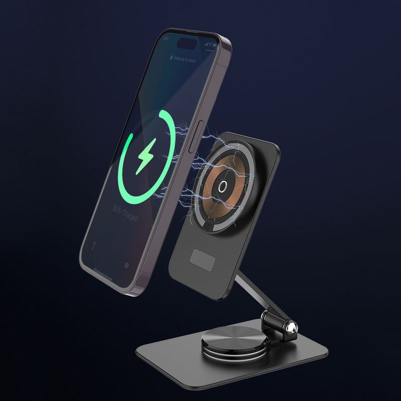 「サイバー」MagSafe磁気ワイヤレス充電スマートフォンスタンド