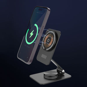 「サイバー」MagSafe磁気ワイヤレス充電スマートフォンスタンド