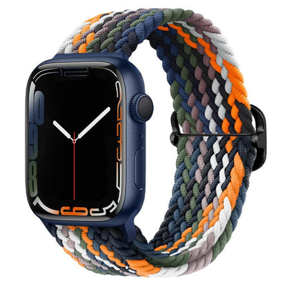 「レインボーバンド」Apple Watch用カラフルナイロン編みバンド