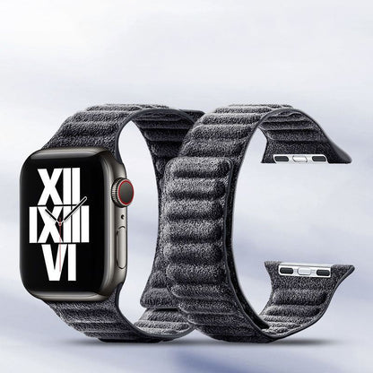 Apple Watch用「マグネティックバンド」アルカンターラバンド