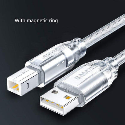 「Cyber」ユニバーサル コンピューター プリンター延長 USB-C ケーブル
