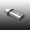 「サイバー」USB-C - Lightning アダプター - USB-C オス - Lightning メス アダプタ