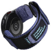 20mm アウトドア用ナイロンキャンバスループ（Samsung/Garmin/Fossil/その他対応）  - 青い