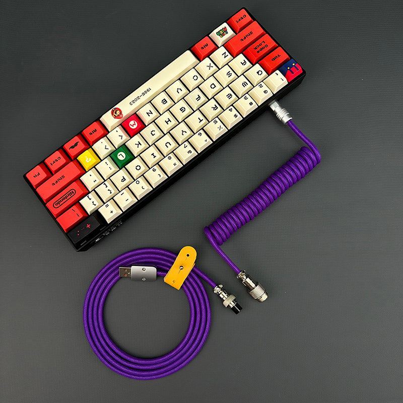 「チャビー」USB-Type Cスプリングキーボードケーブル