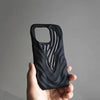 スケルトン放熱フルカバーシリコンソフトiPhoneケース - T5