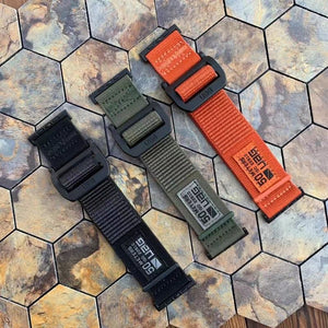 「アウトドアバンド」通気性に優れた調節可能なApple Watch用ナイロンバンド