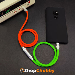 「チャビー」取り外し可能な2 in 1充電ケーブル