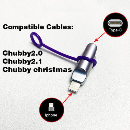 「Chubby」Type-C - Lightning アダプタ