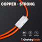 「チャビープラス」2 IN 1 急速充電ケーブル（C+Lightning） - セントパトリックスデーエディション