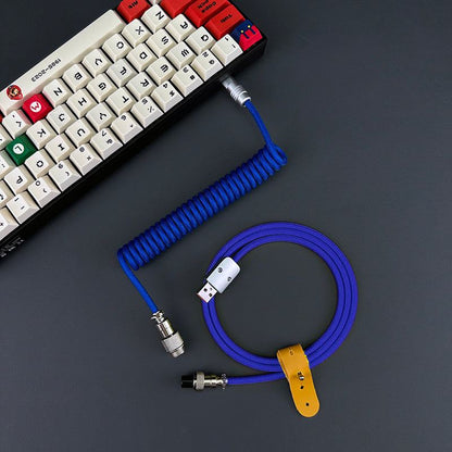 「チャビー」USB-Type Cスプリングキーボードケーブル