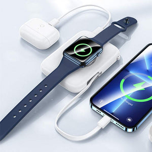 「エクスプローラー」5000mAh 3-in-1 マグネット式ポータブル充電器