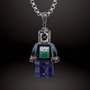 DIY レインボー ロボット ネックレス
