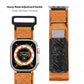 「アウトドアウォッチバンド」Apple Watch用レザーナイロンバンド