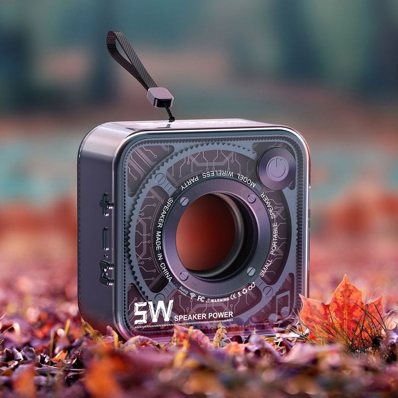 「See Through Me」5WワイヤレスBluetoothスピーカー