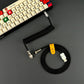 「チャビー」USB-Type Cスプリングキーボードケーブル