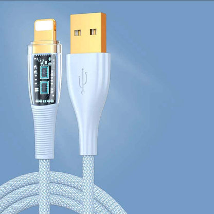「See Through Me」100W 透明急速充電ケーブル