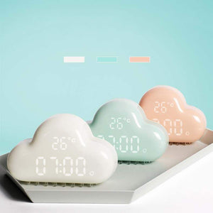 「Chubby」時間と温度を表示するLEDデジタルアラームクロック